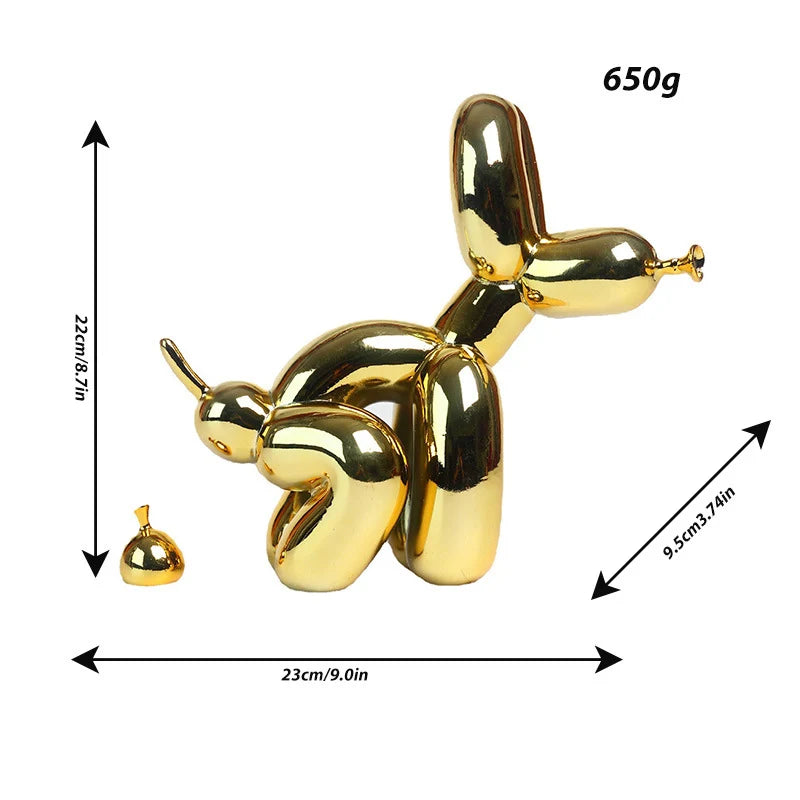 Statuette Déco Chien Design Moderne pour Décoration Intérieure 11