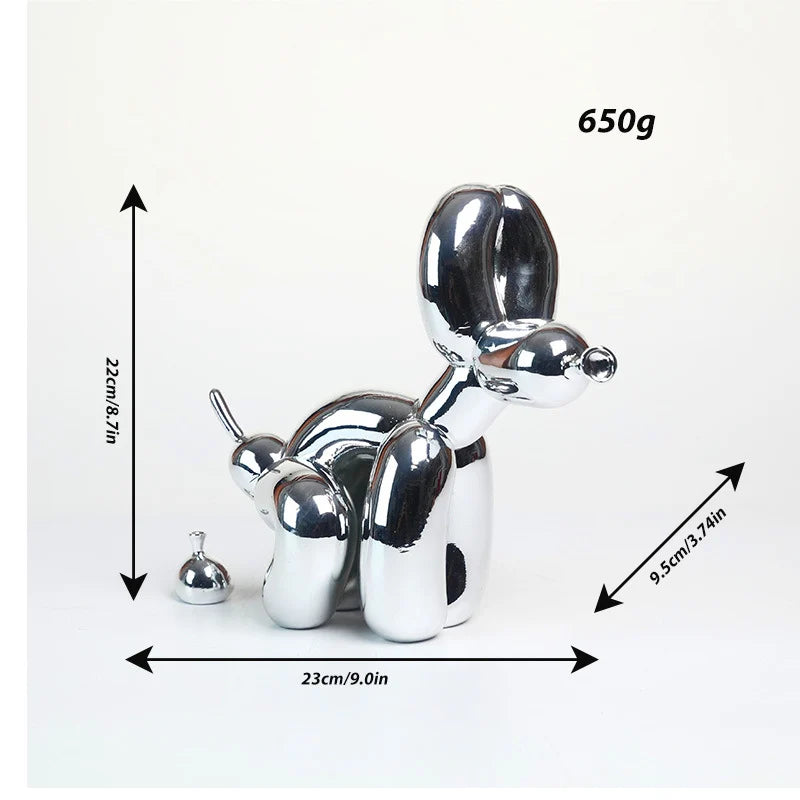 Statuette Déco Chien Design Moderne pour Décoration Intérieure 8