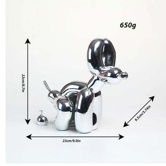 Statuette Déco Chien Design Moderne pour Décoration Intérieure 8