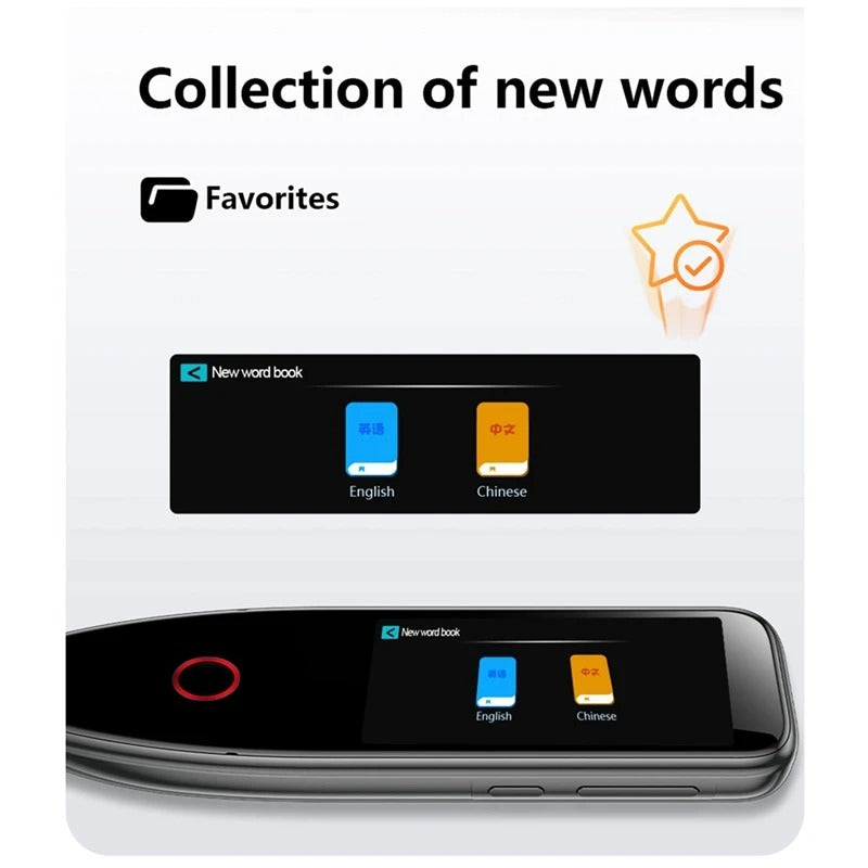 Stylo Traducteur Intelligent Portable avec Fonctionnalité Hors Ligne 4