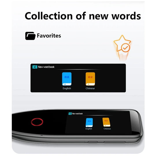 Stylo Traducteur Intelligent Portable avec Fonctionnalité Hors Ligne 4