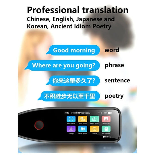 Stylo Traducteur Intelligent Portable avec Fonctionnalité Hors Ligne 5