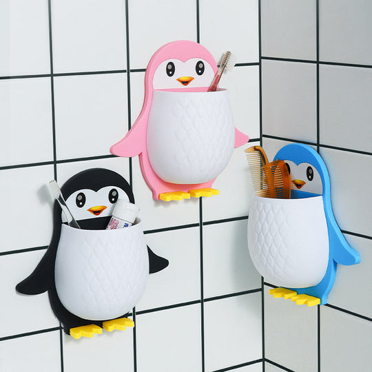 Support Mural pour Téléphone en Forme de Pingouin Amusant 5