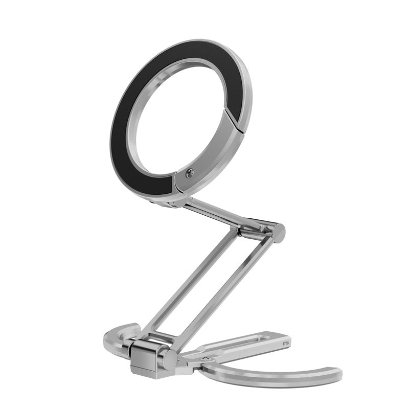 Support Téléphone Portable Pliable Avec Anneau Lumineux Intégré 0