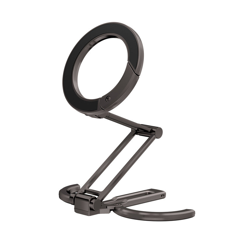 Support Téléphone Portable Pliable Avec Anneau Lumineux Intégré 2