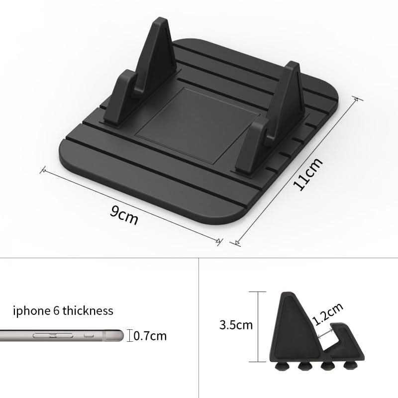 Support Téléphone Voiture Antidérapant Compact 3