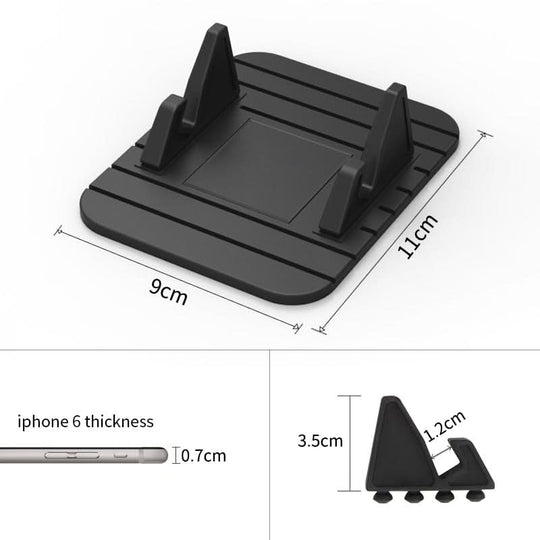 Support Téléphone Voiture Antidérapant Compact 3