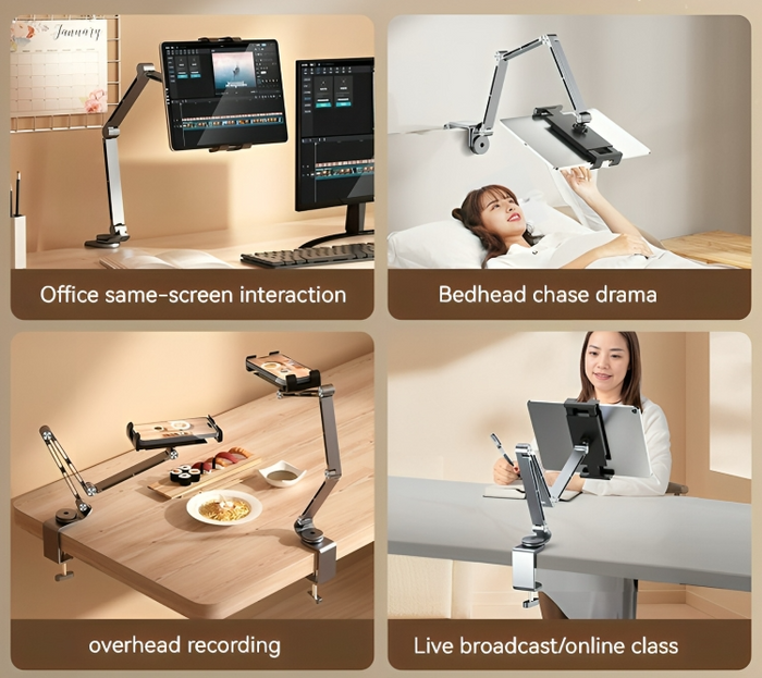 Support Universel Ajustable pour Appareil en Aluminium 3