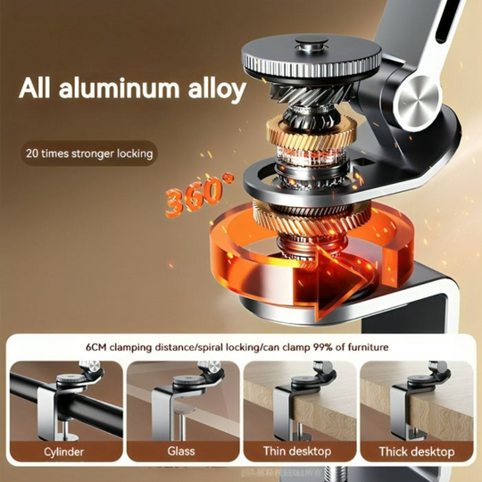 Support Universel Ajustable pour Appareil en Aluminium 7