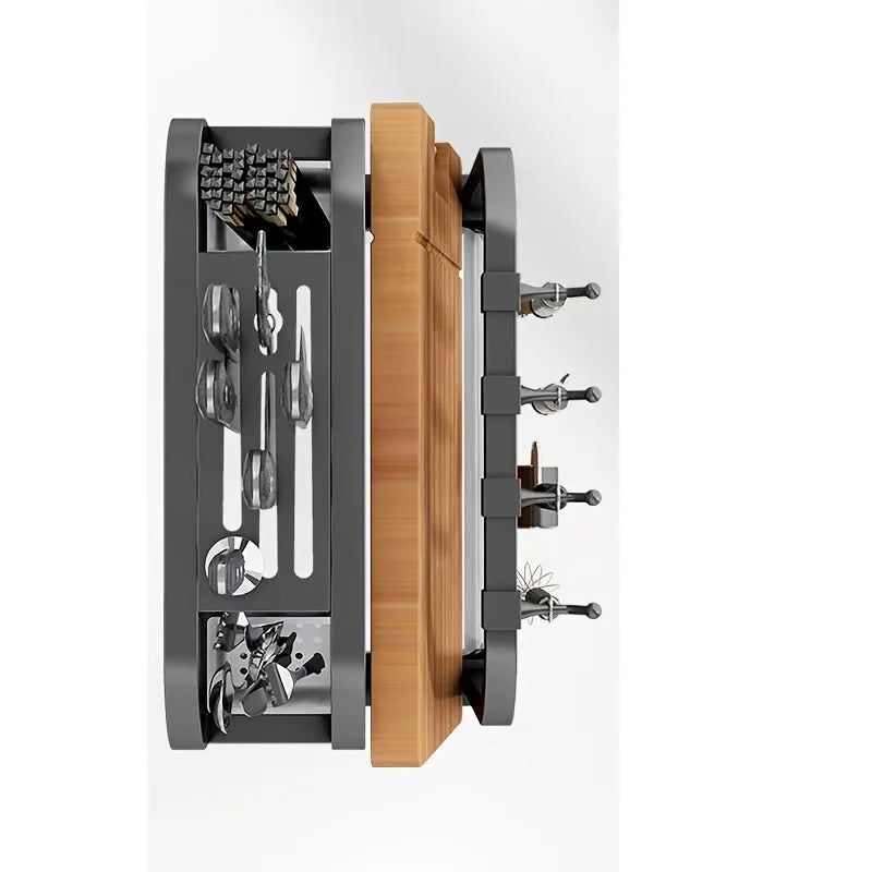 Support de Cuisine Multifonctionnel en Acier Inoxydable 3