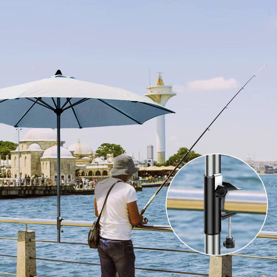 Support de Parasol Pratique pour Balcon et Terrasse 6
