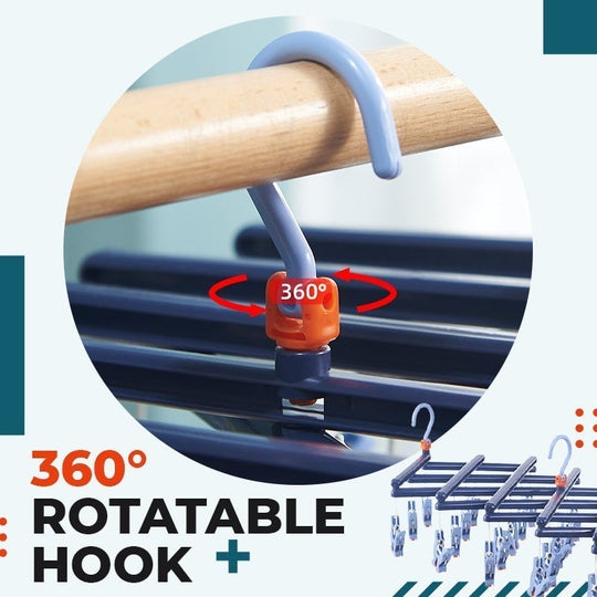 Support de Séchage Pliable Multifonctionnel 4