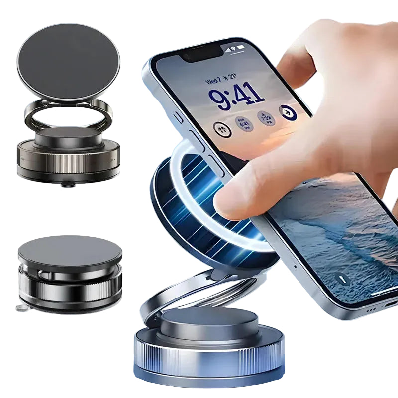 Support de Téléphone Magnétique pour Voiture Rotatif 0