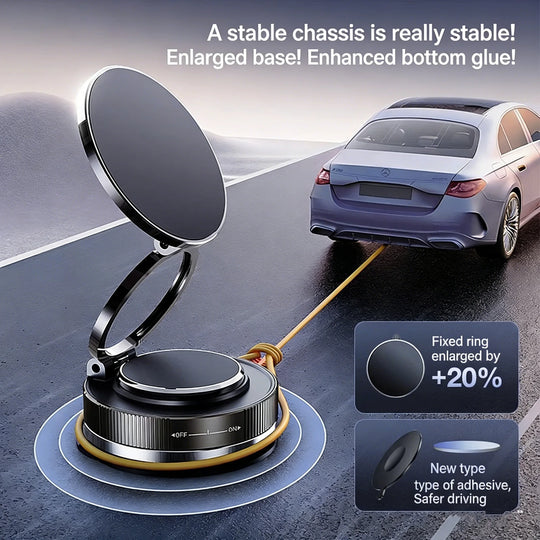 Support de Téléphone Magnétique pour Voiture Rotatif 3