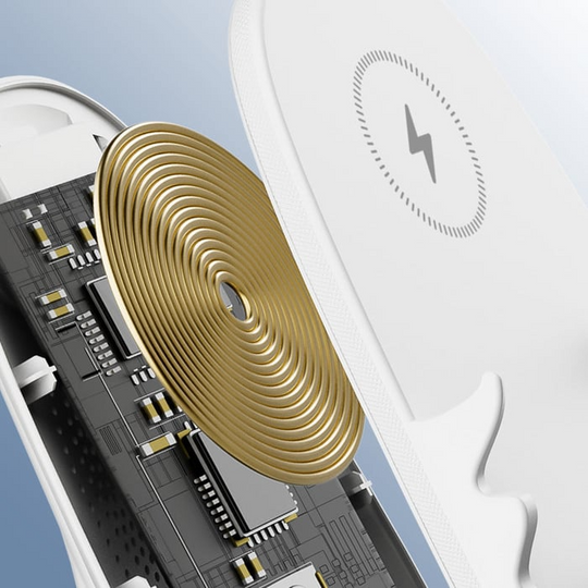 Support de Téléphone Multifonctionnel avec Chargeur Intégré Ajustable 5