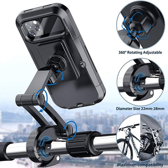 Support de Téléphone pour Guidon de Vélo Étanche 6