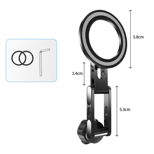 Support de lampe annulaire unisexe avec joint flexible ajustable 2
