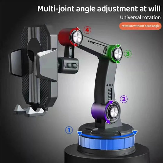 Support de téléphone universel avec rotation 360° et fixation puissante 4
