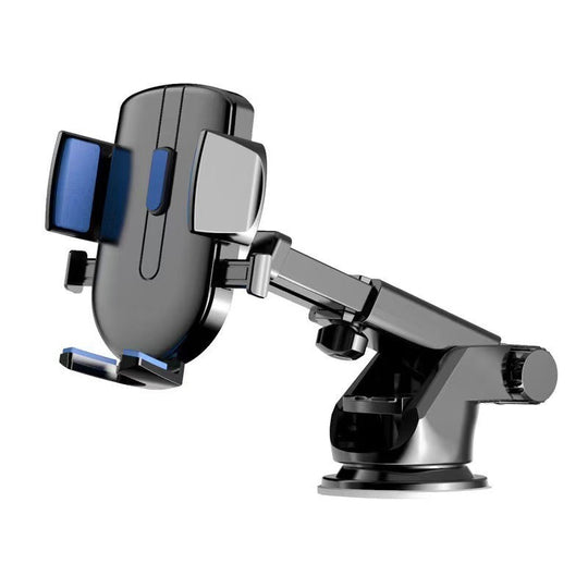 Support de téléphone voiture universel à ventouse télescopique avec rotation complète 4