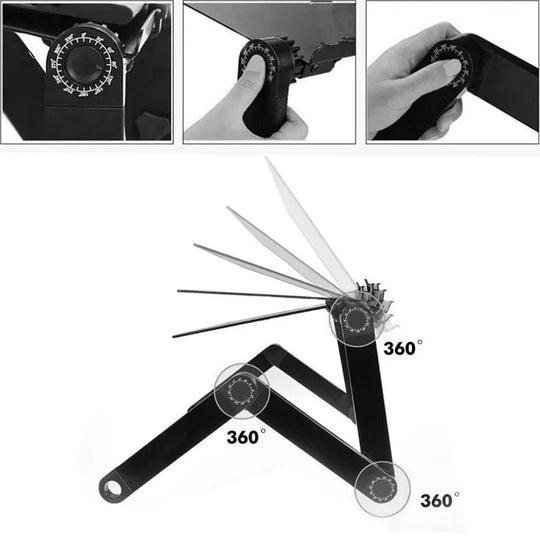 Support pour ordinateur portable réglable 3