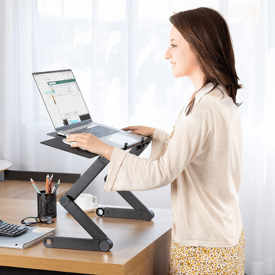 Support pour ordinateur portable réglable à 360° 0