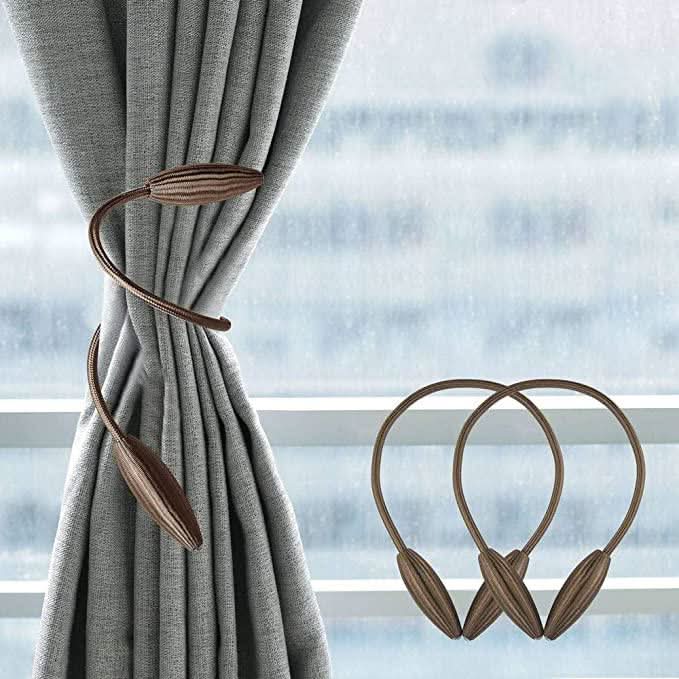 Supports de Rideaux Flexibles pour Décoration Intérieure Moderne 2
