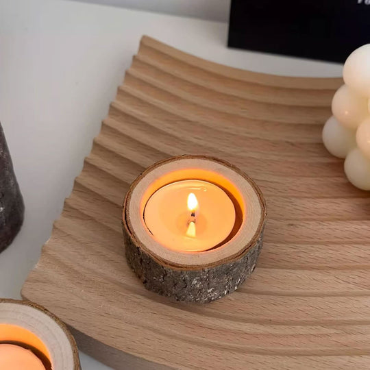 Supports en Bois Naturel pour Décoration Intérieure 3