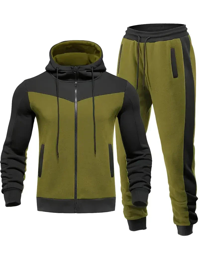 Survêtement Homme 2 Pièces Moderne Pour Entraînement et Loisirs 1