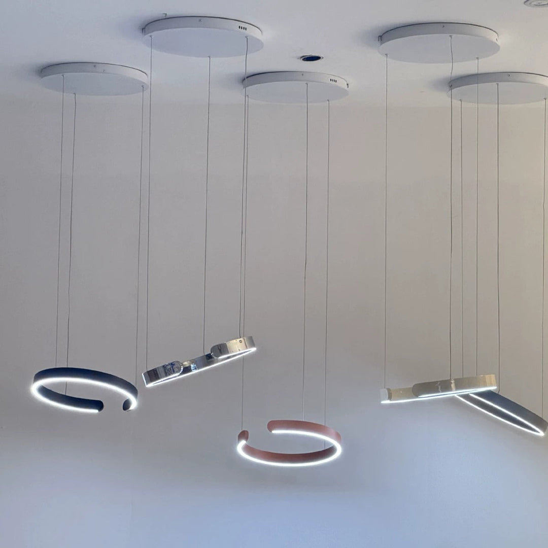 Suspension LED Circulaire Moderne 6