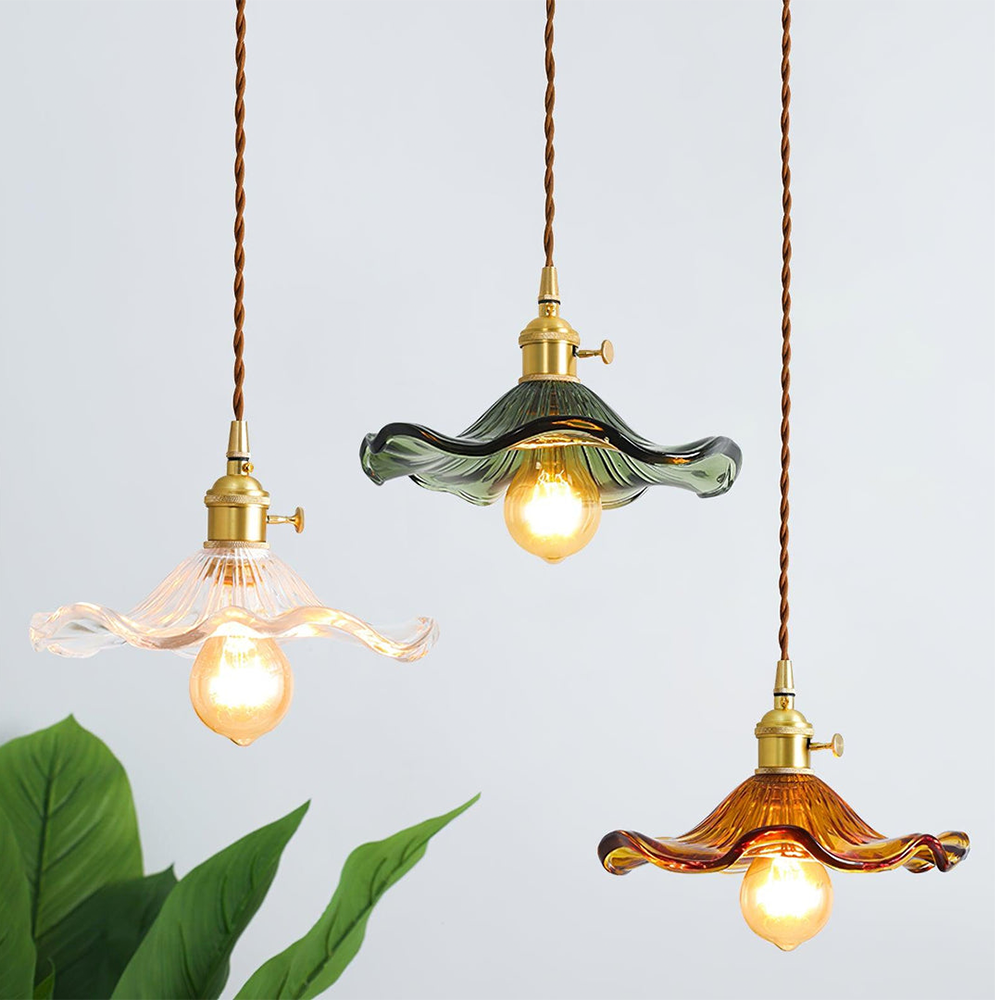 Suspension LED Fleur d'Hibiscus 1