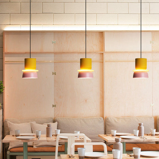 Suspension LED Scandinave Colorée Moderne 10