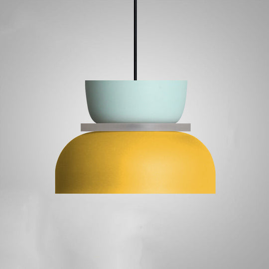 Suspension LED Scandinave Colorée Moderne 12