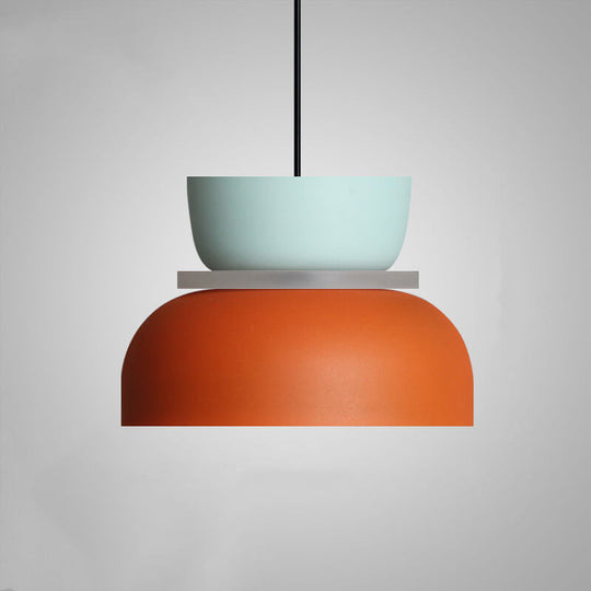 Suspension LED Scandinave Colorée Moderne 14