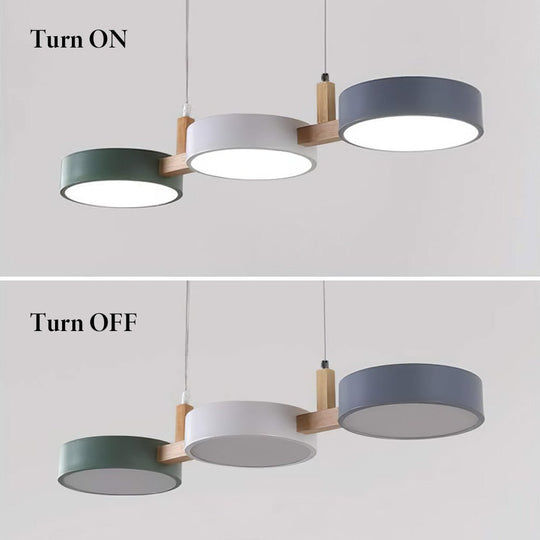 Suspension LED Scandinave Design Minimaliste 7