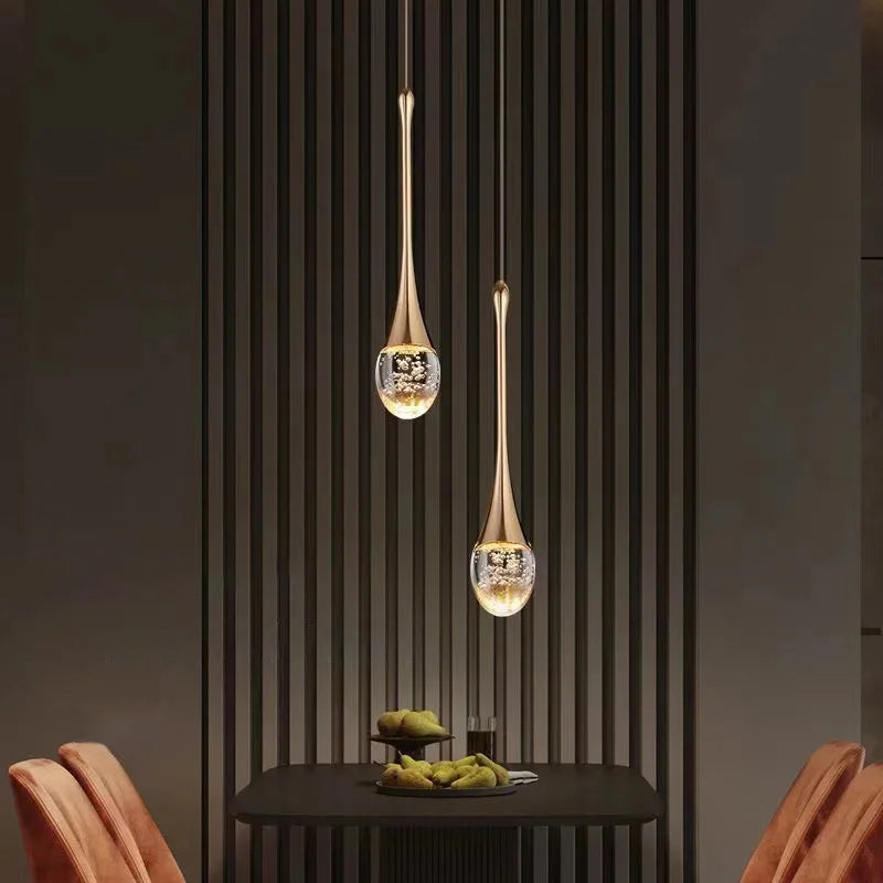 Suspension Lampe en Verre Design Minimaliste 6