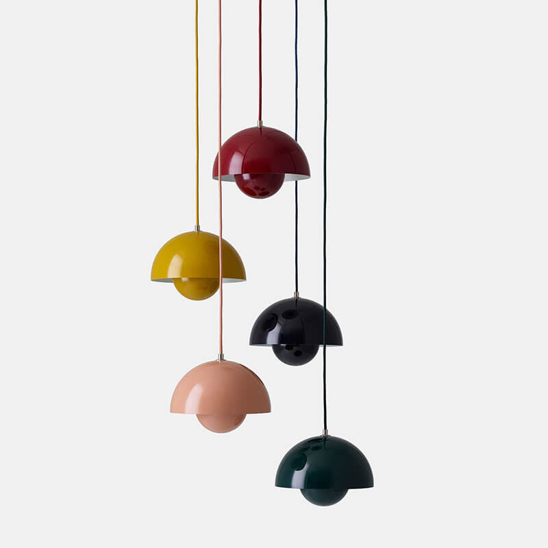 Suspension Luminaire Dôme Semi-Circulaire Moderne 1