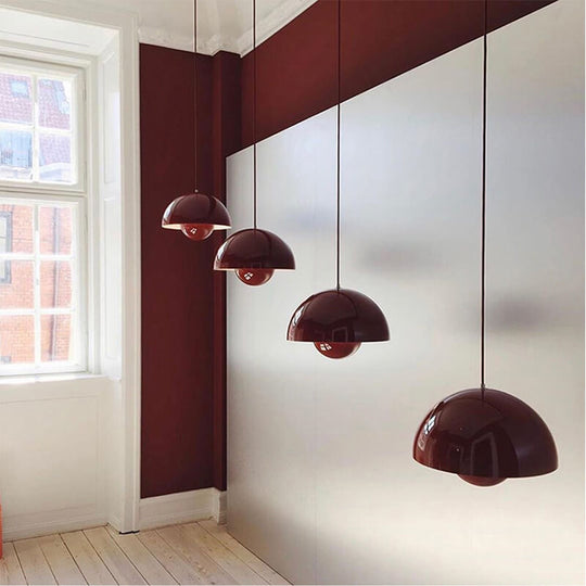Suspension Luminaire Dôme Semi-Circulaire Moderne 2