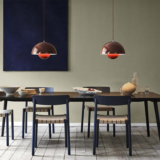 Suspension Luminaire Dôme Semi-Circulaire Moderne 5