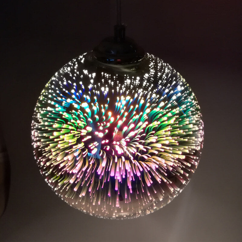 Suspension Luminaire Moderne 3D Design Unique 11