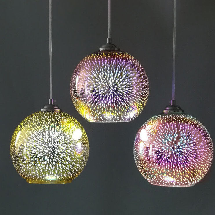 Suspension Luminaire Moderne 3D Design Unique 5