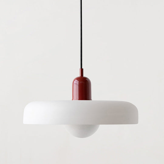 Suspension Luminaire en Verre Coloré Design Moderne 11