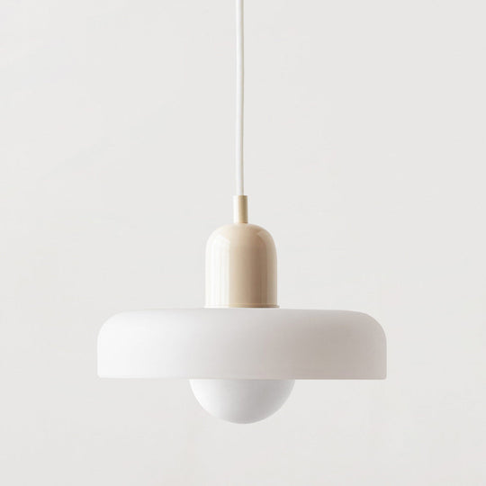 Suspension Luminaire en Verre Coloré Design Moderne 22