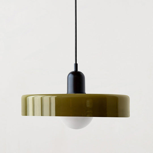 Suspension Luminaire en Verre Coloré Design Moderne 29
