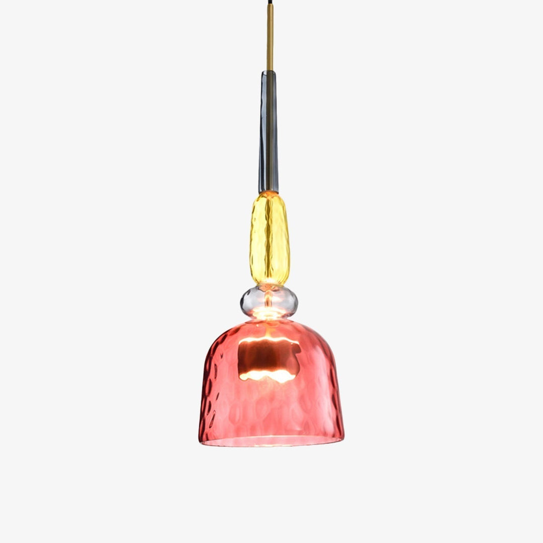Suspension Moderne Cylindrique Colorée 6