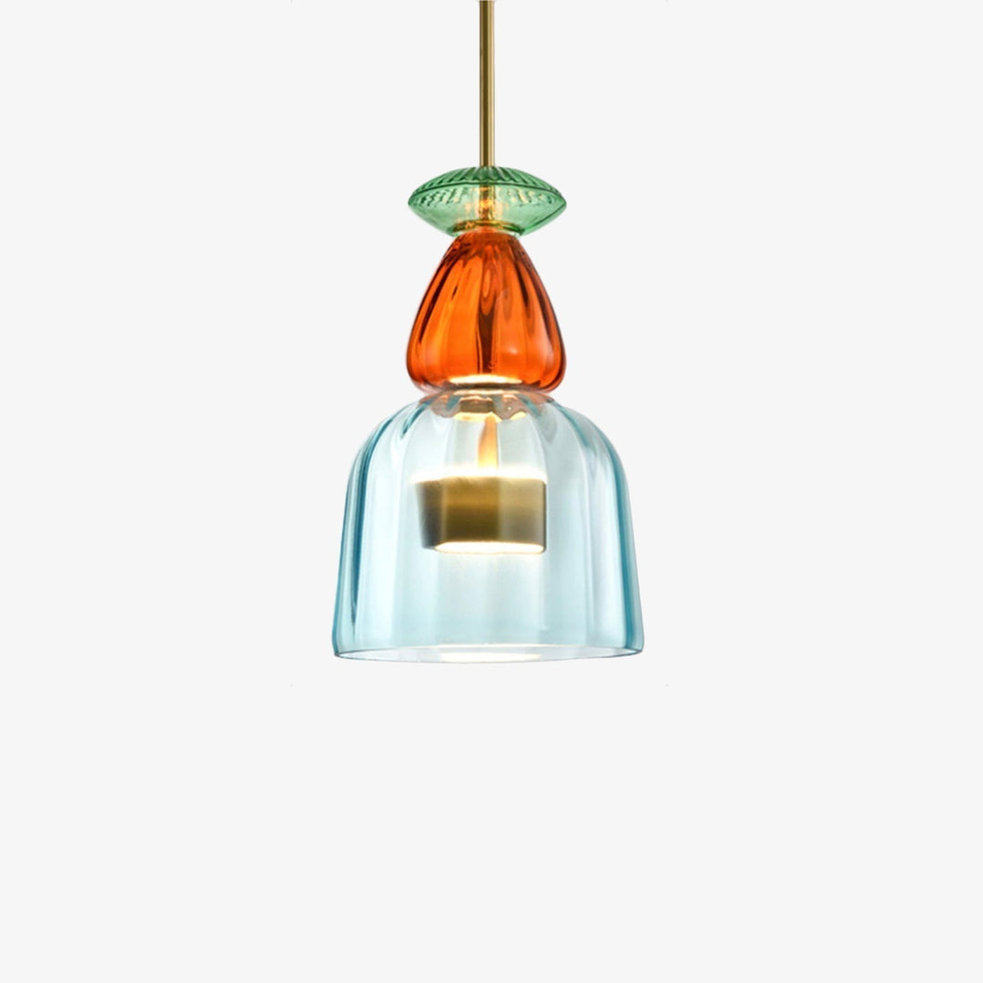 Suspension Moderne Cylindrique Colorée 8