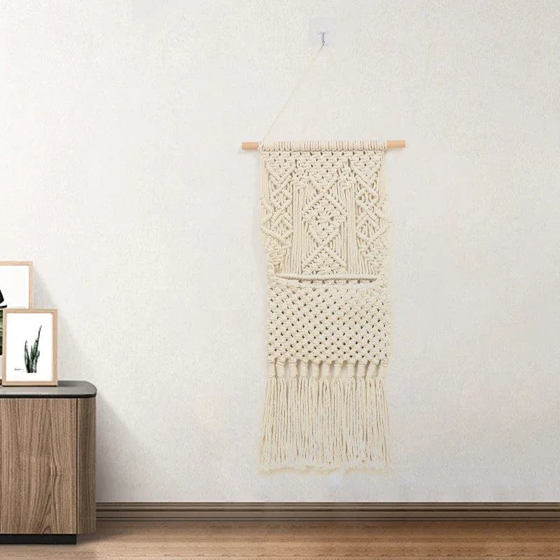 Suspension Murale Macramé Bohème pour Intérieur 2