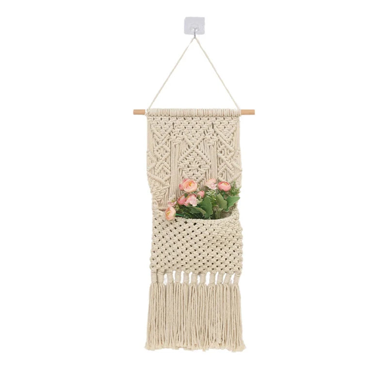 Suspension Murale Macramé Bohème pour Intérieur 5