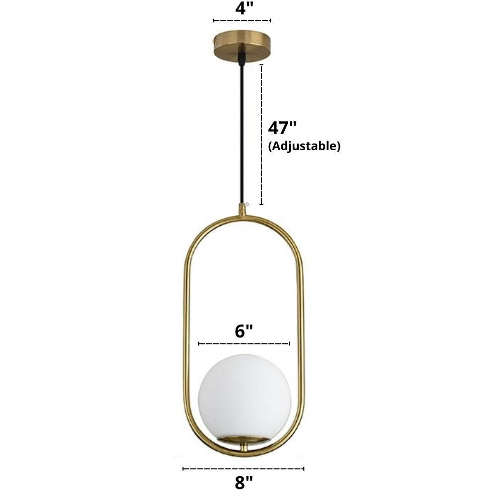 Suspension Verre Moderne Design Minimaliste Pour Intérieur 11