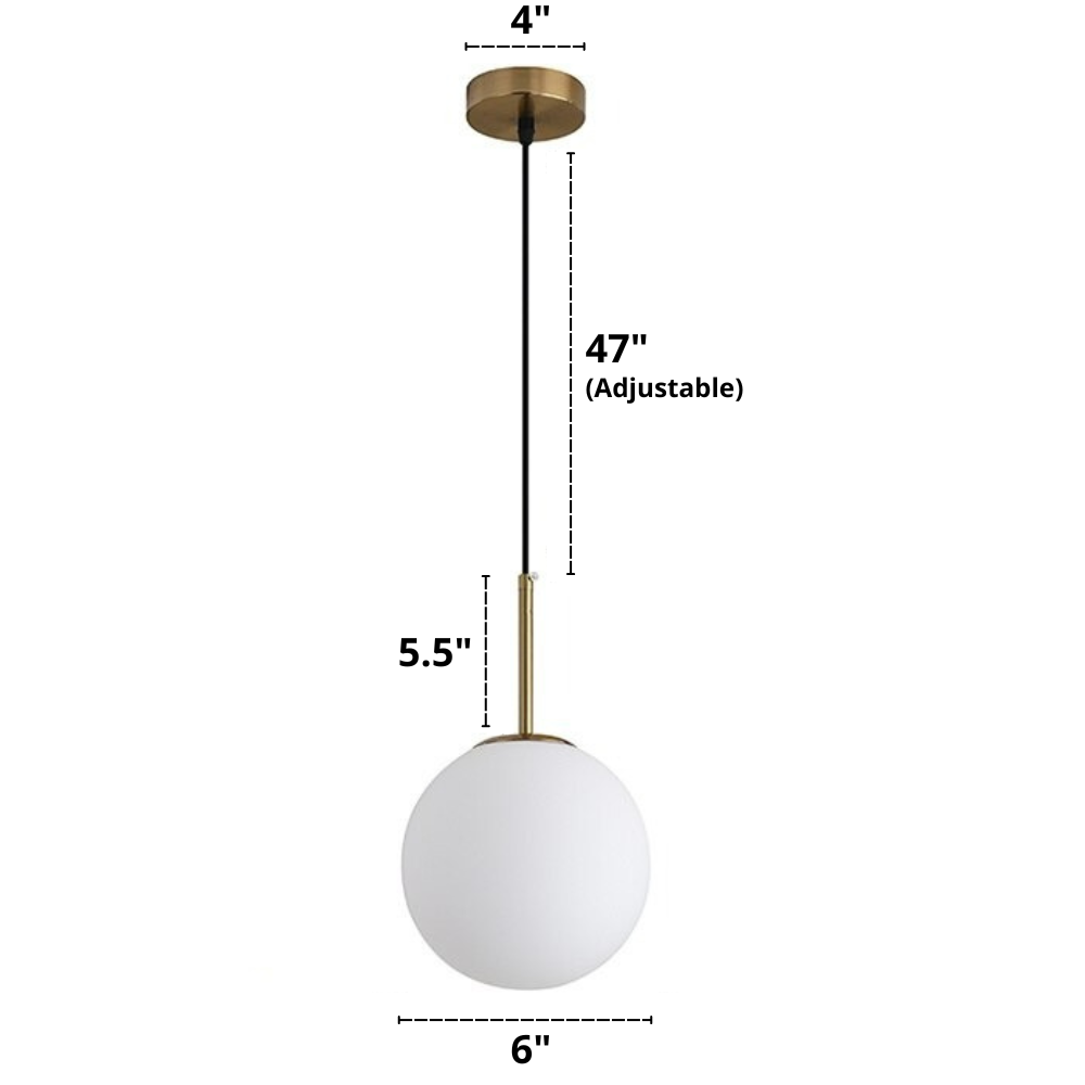 Suspension Verre Moderne Design Minimaliste Pour Intérieur 12