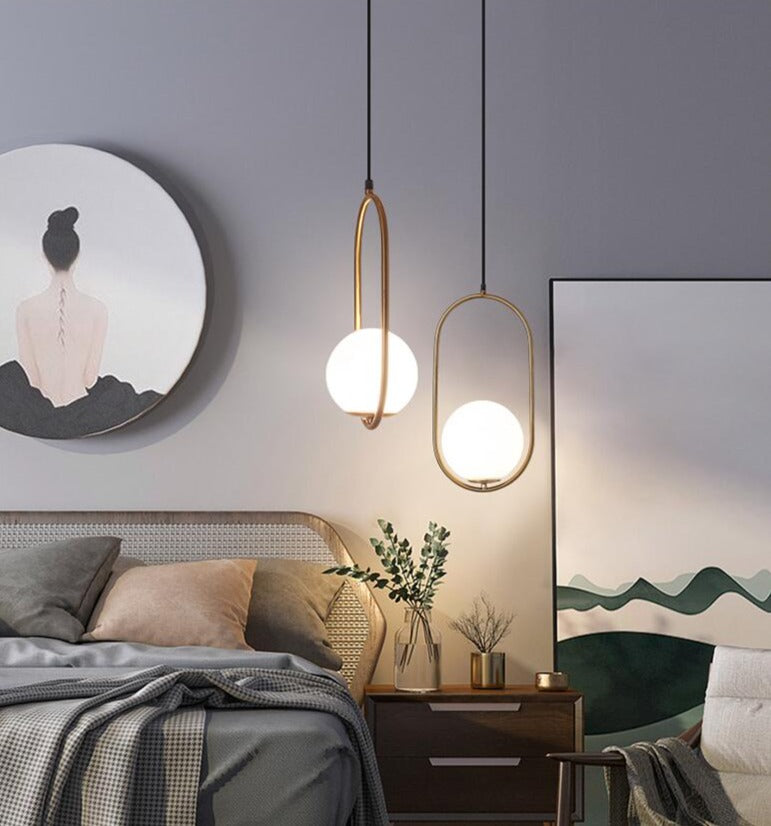 Suspension Verre Moderne Design Minimaliste Pour Intérieur 4